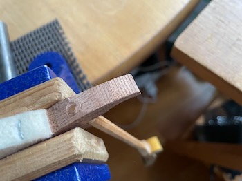 テールへのスカッチ入れ