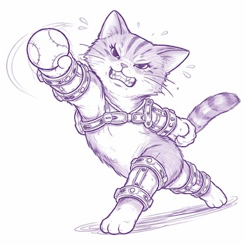 ボール猫
